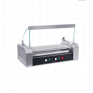 Machine à faire des hot-dogs et des saucisses électrique commerciale à 5 rouleaux / <span class=keywords><strong>chauffe</strong></span>-hot-dogs et saucisses à vendre - Product Image 6