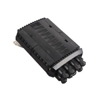 Boîtier de terminaison FTTH 288c 4 entrées 4 sorties, boîte de distribution murale pour câble à fibres optiques