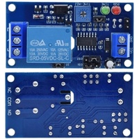 Module de relais temporisé 12V normalement ouvert avec réglage du temps pour applications de détection de vibrations