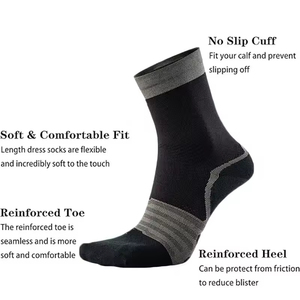 Professional Cycling Compression Crew <b>Socks</b> Breathable Support Athletic <b>Socks</b> High Quality Wholesale - Product Image 4