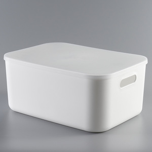 <b>Storage</b> <b>Box</b> Bin Rectangle Stackable With Lid For Bathroom <b>Kitchen</b> Cosmetic <b>Storage</b> - Product Image 4