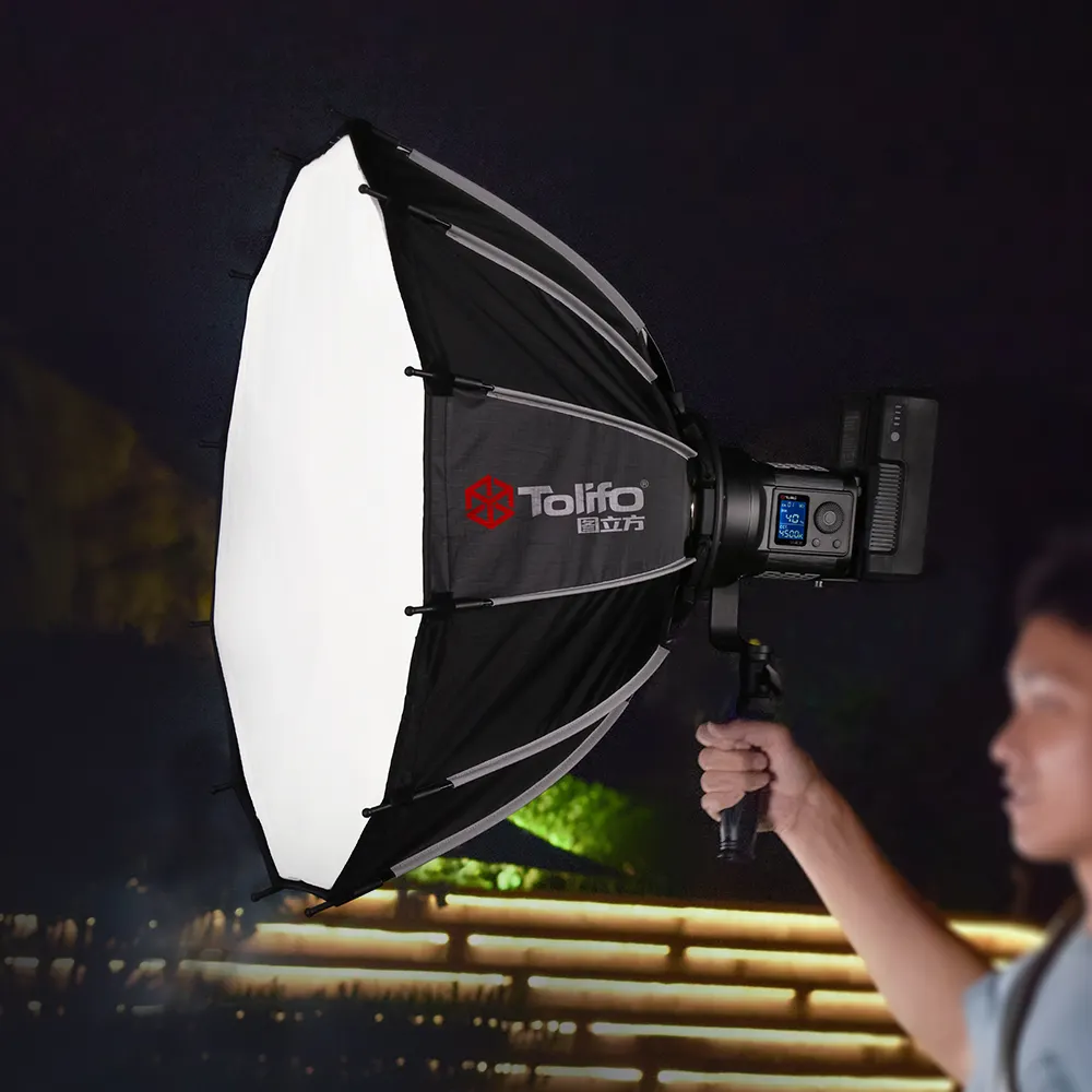 Tolifo Photographic Equipment, 138W Portable Bi Color Live Fill Studio Led Video Light