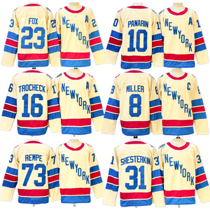 Maillot Premium de l'équipe de hockey des New York 2026 Winter Classic pour hommes, 31 Igor Shesterkin, 73 Matt Rempe, 10 Artemi Panarin, 23 Adam Fox, 8 J.T. Miller - Product Image 1