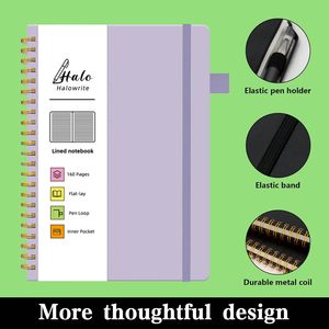 Fournitures scolaires de bureau en spirale imprimées sur mesure agenda planificateur en papier ligné carnet de notes agenda - Product Image 6