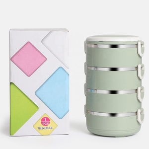 गर्म स्टेनलेस स्टील बेच थर्मल खाद्य कंटेनर अछूता bento दोपहर के भोजन के बॉक्स के लिए स्कूल - Product Image 4