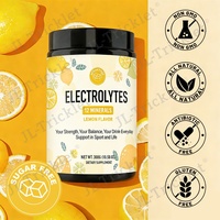 Poudres de fruits mélangées multivitaminées personnalisées, suppléments vitaminiques, électrolytes, poudre pré-entraînement