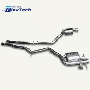 Système d'échappement cat-back à soupapes haute performance pour Mercedes-Benz W223 S400/S450 3.0T en acier inoxydable 304 - Product Image 2