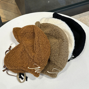 Lei Feng Hat Plush Unisex Coffee Warm <b>Winter</b> <b>Cap</b> For Adults Cycling Cold Protection Ear Covering - Product Image 3