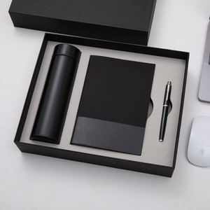 Customizable Notebook Pen Thermos Cup Set Company Corporate Gift Set Promotional Luxury Business Gifts Leather <b>Journal</b> and Pen - Product Image 3