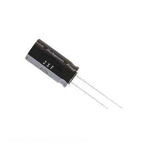 Condensateur radial traversant 1500 µF 16JXF1500MEFC10X20 en aluminium 1500 µF 20 % 16 V - Product Image 1