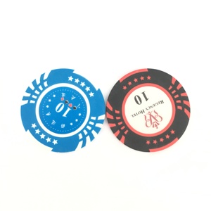 Juego de mesa de Casino personalizado, fichas de póker de arcilla con patrón de estrellas, 13,5g - Product Image 2
