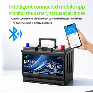 Garantie 5 ans, OEM, sur mesure, batterie de démarrage/arrêt de voiture 12V 65Ah MF LFP, batterie de voiture 600CCA - Product Image 5