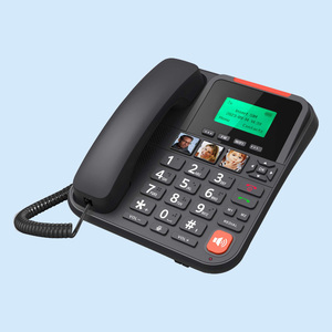 <span class=keywords><strong>2</strong></span> teclas de marcación rápida Respuesta automática <span class=keywords><strong>2</strong></span> líneas SIP 4G VoLTE 3 vías Audio Conferencia WiFi Pantalla de matriz de puntos Hotspot Teléfono inalámbrico - Product Image 1