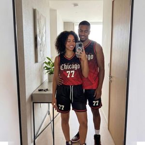 Camiseta de Baloncesto Personalizada con Nombre y Número, Uniforme Deportivo Unisex para Adultos, Impresión por Transferencia de Calor, 140 g/m² - Product Image 6