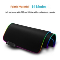 Tapis de souris gaming RGB 2026 le plus vendu, personnalisable avec logo, impression CMYK professionnelle, grand format pour PC, ordinateur portable et usage bureautique, en stock