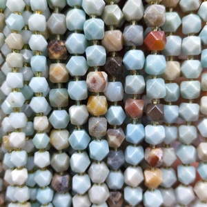 Cuentas de corte natural de Nueva tendencia para la fabricación de joyas DIY 6/8mm cuentas sueltas para collar de pulsera DIY - Product Image 2