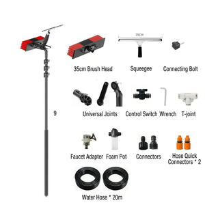 Equipo de Limpieza de Paneles Solares con Poste Telescópico <span class=keywords><strong>JPS</strong></span>-10.5M - Product Image 5