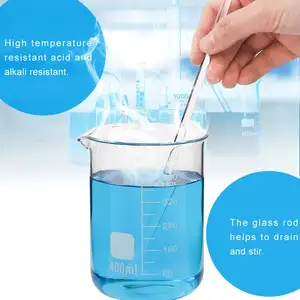 Gelas Kaca Quartz 250Ml, Kaca Laboratorium