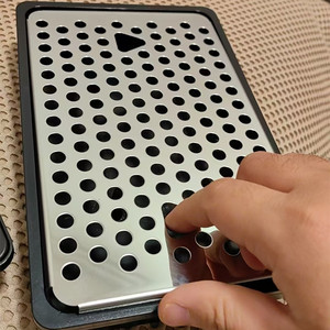23*15*3.2 cm Mini vassoio di gocciolamento nero di <span class=keywords><strong>plastica</strong></span> inossidabile per il caffè della birra Seltzer - Product Image 3