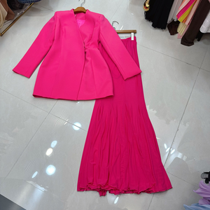 A10901 Migugarment Completo <span class=keywords><strong>Elegante</strong></span> <span class=keywords><strong>da</strong></span> Donna con Gonna Lunga, <span class=keywords><strong>Abito</strong></span> <span class=keywords><strong>Lungo</strong></span> <span class=keywords><strong>da</strong></span> Cerimonia a Maniche Lunghe di Alta Qualità - Product Image 4