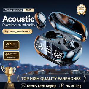 หูฟังไร้สาย M151 tws รุ่นขายส่ง บลูทูธ v6.0 คุณภาพเสียง HiFi สเตอริโอ เหมาะสำหรับออกกำลังกาย พร้อมไมโครโฟน สำหรับ Oppo Vivo Redme - Product Image 4