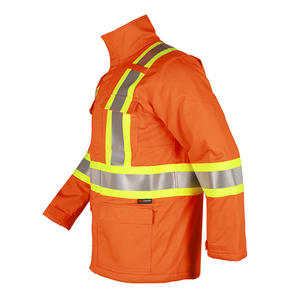 Chaqueta de Trabajo Ignífuga de Algodón, Ropa de Seguridad Antiestática para la Industria Petrolera y Petroquímica Xk23 56779 - Product Image 3