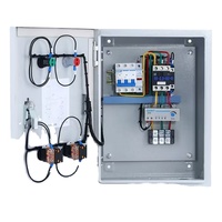 Boîtier de commande de pompe à eau simple DAMO automatique SIEMENS PLC 5,5/7,5 kW mural à bas prix, panneau de distribution d'énergie basse tension