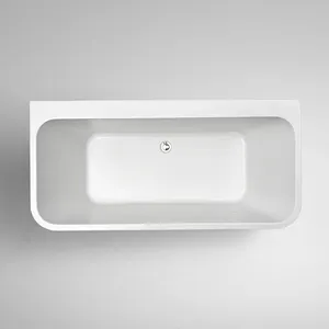 Aifol – baignoire en acrylique ronde pour adulte, petit coin profond classique et moderne, bain pour bébé