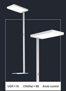 Ladadaire सैलून नए ऑफिस फ्लोर टेबल लैंप का नेतृत्व किया गया लाइट स्टैहलैम्पे फुल स्पेक्ट्रम स्मार्ट फ्लोर लैंप - Product Image 6