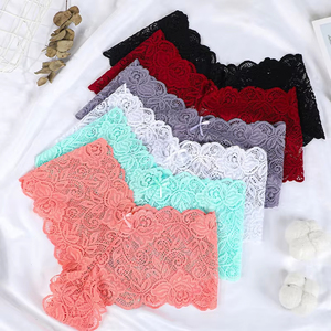 Culottes confortables en nylon pour femmes, sous-vêtements sexy en dentelle, jolies culottes imprimées, vente en gros de culottes pour filles et femmes - Product Image 3