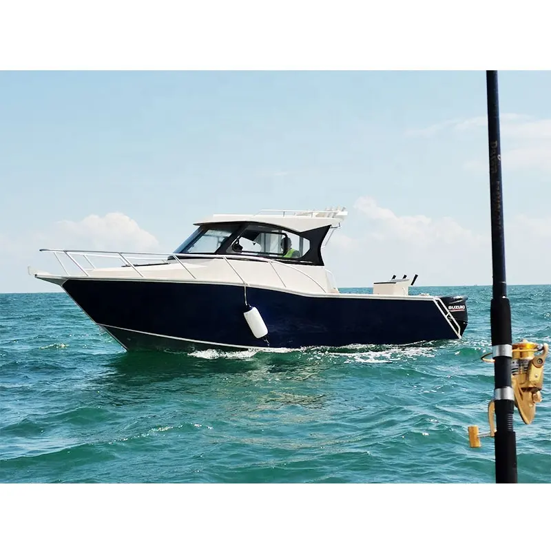 Barca in alluminio per yacht da pesca Offshore stabile di lusso modello Allsea Profisher 7.5m/24.6ft in vendita