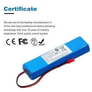 <span class=keywords><strong>14.4</strong></span> <span class=keywords><strong>V</strong></span> 2600mah 18650 리튬 배터리 ILIFE V3s 프로 V50 V5s 프로 V8s X750 로봇 무선 진공 청소기 배터리 - Product Image 5