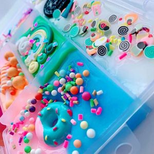 Nuevo Slime de Cubos de Gelatina, Esponja de Slime de 4 Colores, Slime de Cristal, Arcilla de Resina Plástica, Certificado EN71 - Product Image 3