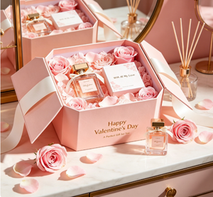 Set Regalo di Compleanno Personalizzato, Collezione di Profumi di Lusso, Olio di Rosa, Fragranza a Lunga Durata 100ml, Confezione Elegante Ecologica OEM ODM per Donne - Product Image 4