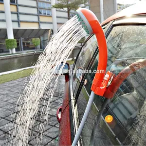 Camping cabina ducha en el cuarto de baño con ducha de lluvia cabeza bidé portátil mejor venta de ducha de