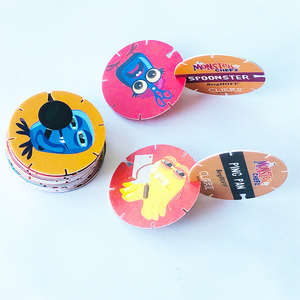<span class=keywords><strong>Tazos</strong></span> Promocionales Personalizados de Fábrica para Refrigerios, <span class=keywords><strong>Tazos</strong></span> 3D de PP - Product Image 3