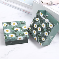 Cajas de Regalo de Papel Rígido Impresas Personalizadas con Laminación Mate y Forro de Esponja, Embalaje Artesanal Ecológico al por Mayor