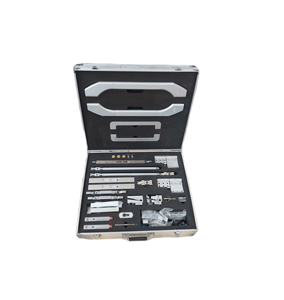 Durable Aluminum Plywood Case with Protective Custom Foam for Window Glass Hardware Accessories and <b>Tool</b> Presentation Box - Product Image 1