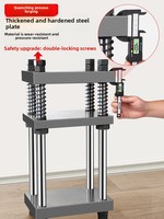Presse hydraulique verticale à quatre colonnes et deux poutres, 32 tonnes, 50 tonnes, levage à économie d'effort, base solide