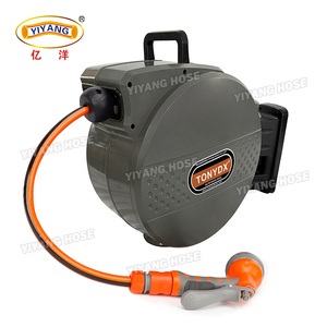 รีลท่อน้ำในสวน100ft 1/2 10ม. 15ม. 20ม. 30ม. 50ft ม้วนสายยางล้างรถ - Product Image 1