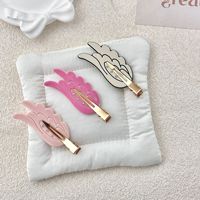 Pince à cheveux Kawaii en forme d'aile d'ange avec strass, style mignon, barrettes latérales pour frange, accessoires décoratifs quotidiens pour filles