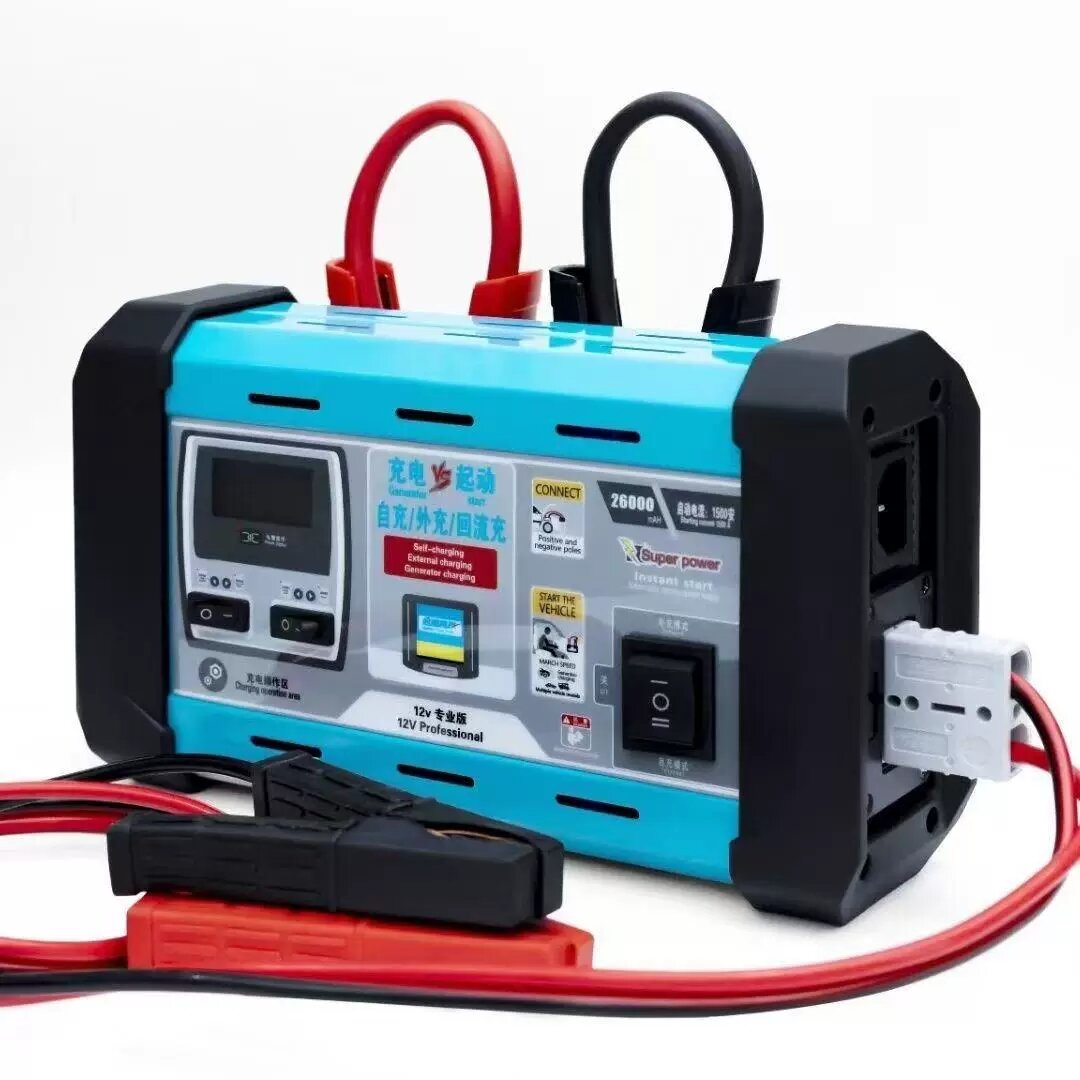 Modèle 2-en-1 Blue12V : démarrage puissant + charge