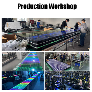 Pista de Baile LED de 50x50cm, Panel de Pista de Baile Portátil RGB Inalámbrico Magnético para Bodas, Fiestas, Discotecas, DJ - Product Image 6