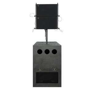 AWM-L2.10-DWP Kit de Línea Activa Profesional a Prueba de Agua de Alta Potencia, Sistema de PA Portátil con Altavoz de 10 Pulgadas + Subwoofer de 18 Pulgadas - Product Image 1