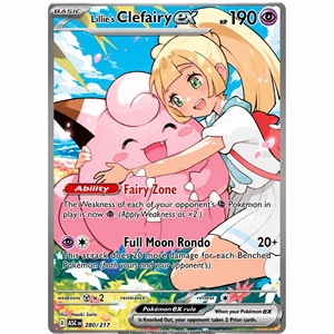 Version anglaise TCG ASC 280/217 Illustration Spéciale Carte de Personnage Féerique Rare pour Collection d'Apreciateurs Adultes Vente en Gros - Product Image 1