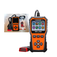 Outil de diagnostic automobile Escaner Automotriz KW340 OBD2, scanner de panne de l'ECU du véhicule avec vérification de la batterie