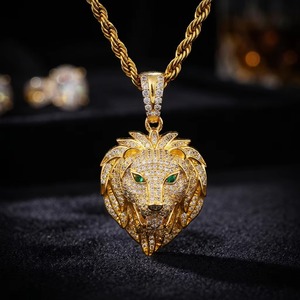 Colgante de Diamante Moissanite de Buena Calidad para Hombre y Mujer, Elegante Accesorio de Joyería Brillante para Uso Casual y Fiestas - Product Image 3