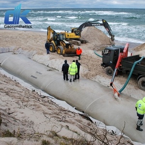Geobags del tubo del geotessile per <span class=keywords><strong>la</strong></span> borsa del tubo di costruzione del tubo di controllo dell'erosione del mare del frangiflutti - Product Image 5