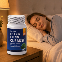 Capsules de nettoyage pulmonaire avancées de qualité supérieure certifiées GMP, marque privée OEM ODM, avec Quercétine