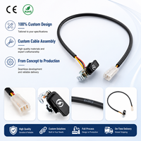 Kit Kabel Harness Sensor Parkir dan Kamera Mundur Tembaga Plug-and-Play untuk Instalasi ADAS Komputer & Sepeda Motor